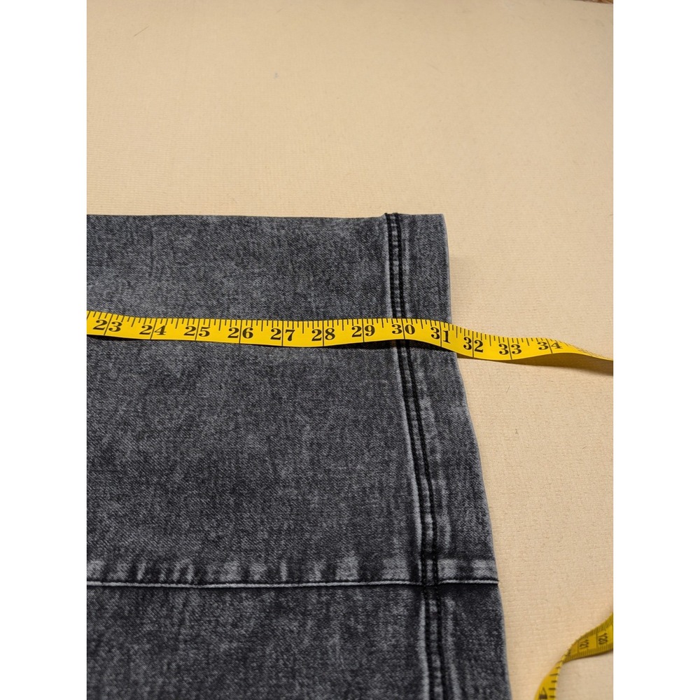 No Boundaries Junior Dress Size S Denim Black Faded Straps Adjustable Whimisgoth - Picture 7 of 9